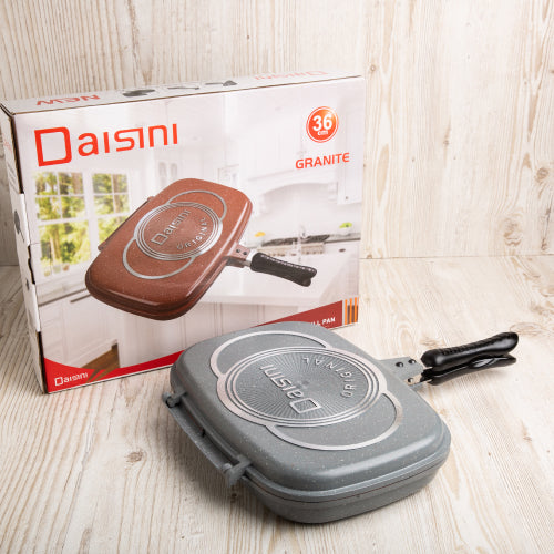 DOUBLE-SIDED NON-STICK FRYING PAN