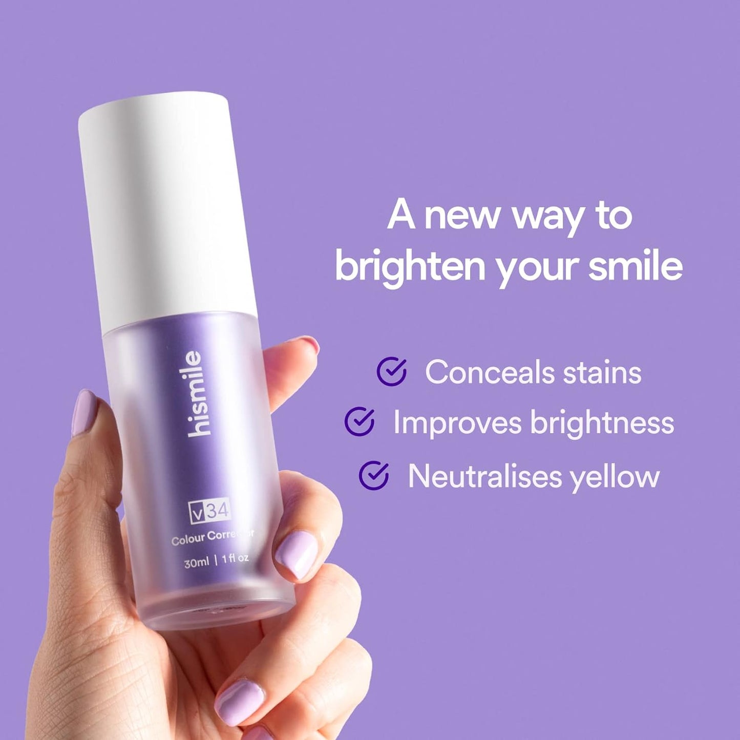 Corretor de cores Hismile v34