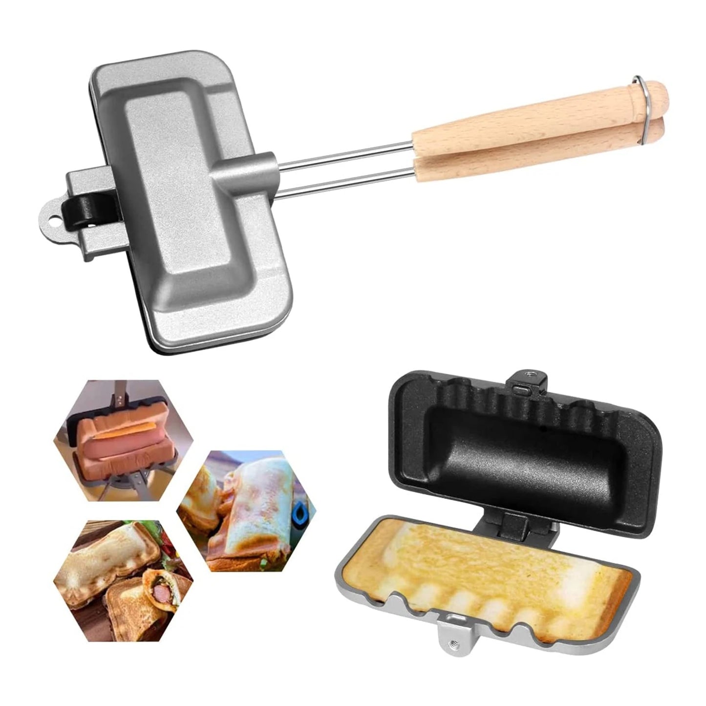 Double-Sided Sandwich Fry Pan