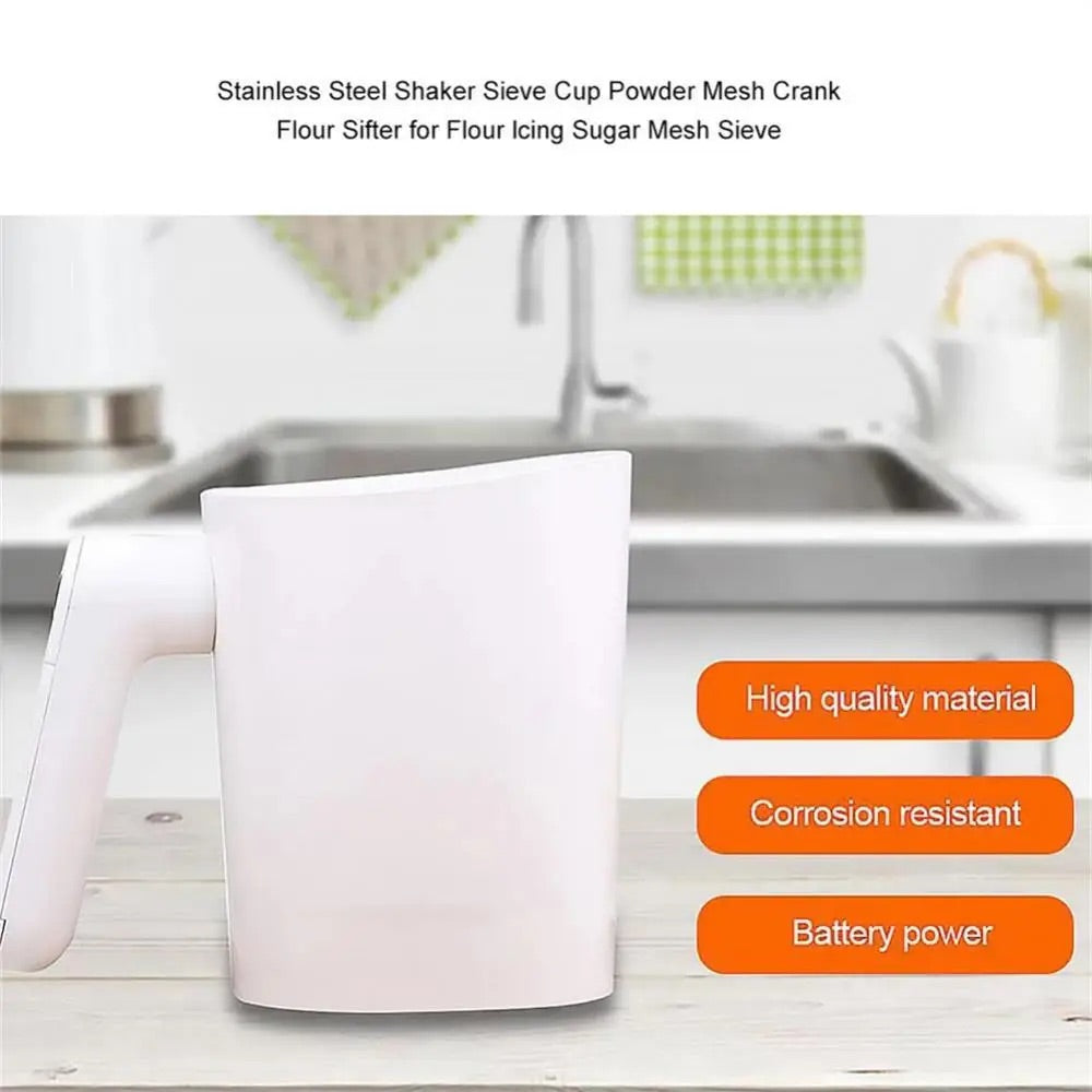 Hand-held Electric Powder Sieve