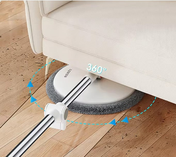 Joybos® 360 Spin Mop e Conjunto de Balde Inclui Três Tipos de Cabeças de Esfregão Z48