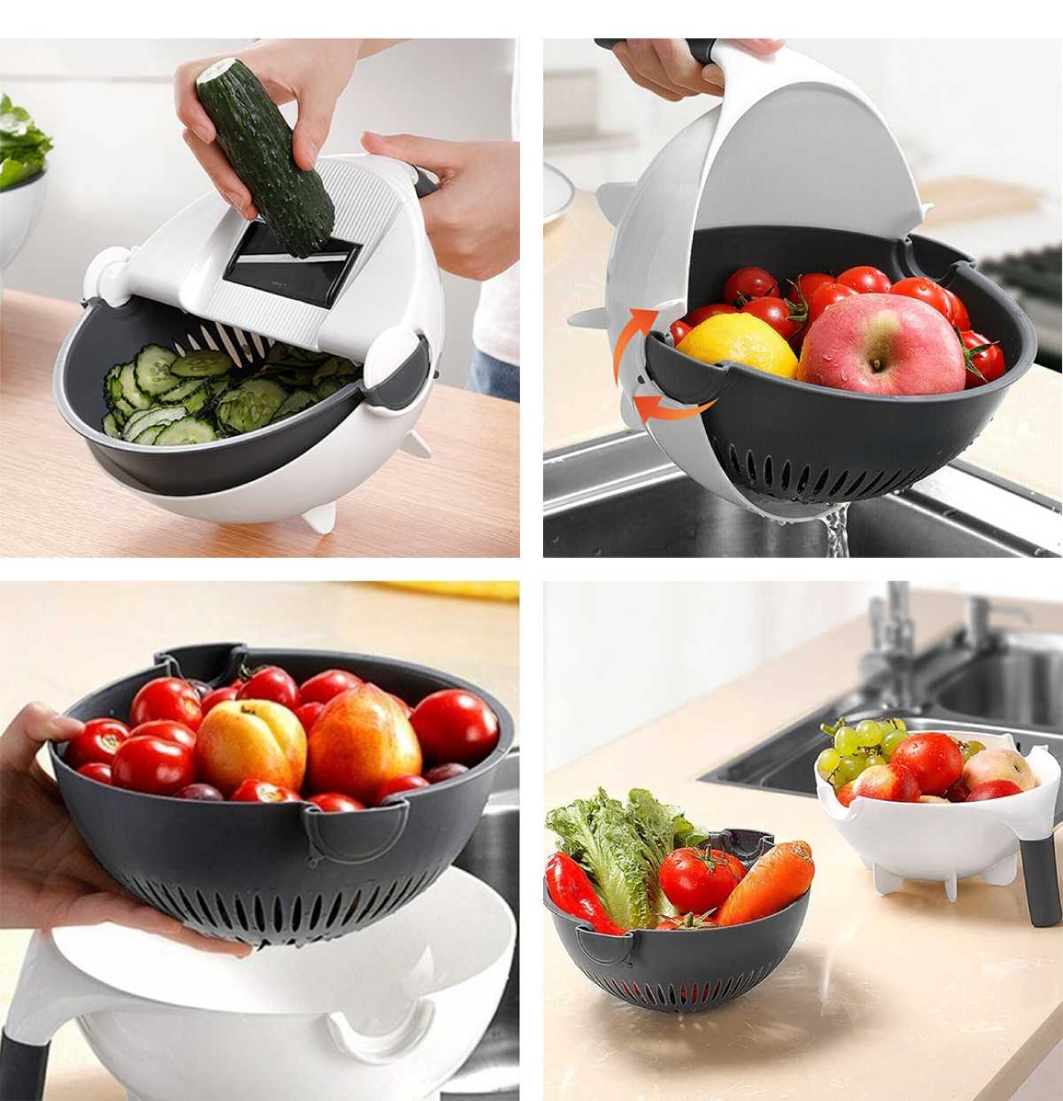 Vegetable Grater with Container