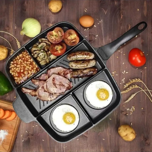 NON-STICK FRYING PAN 5 IN 1