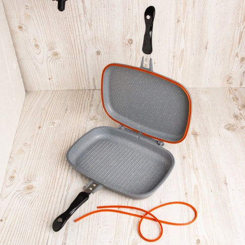 DOUBLE-SIDED NON-STICK FRYING PAN